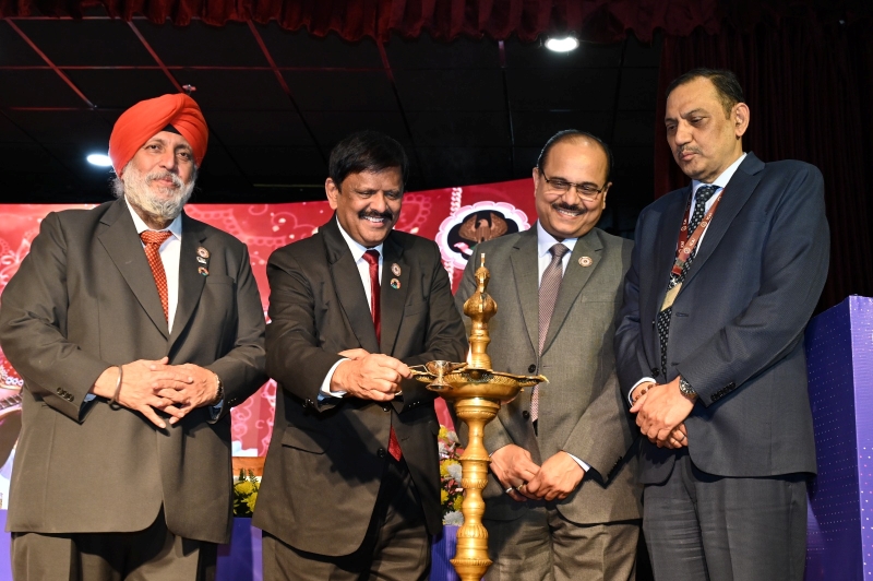 February 12, 2026 - CA. Prasanna Kumar D, President, ICAI & CA. Mangesh P. Kinare, Vice-President, ICAI took oath as New Leadership of ICAI for 2026-27, administered by CA. Charanjot Singh Nanda, Immediate Past President, ICAI. A moment of continuity & commitment-strengthening ICAI's resolve towards integrity and nation-building.