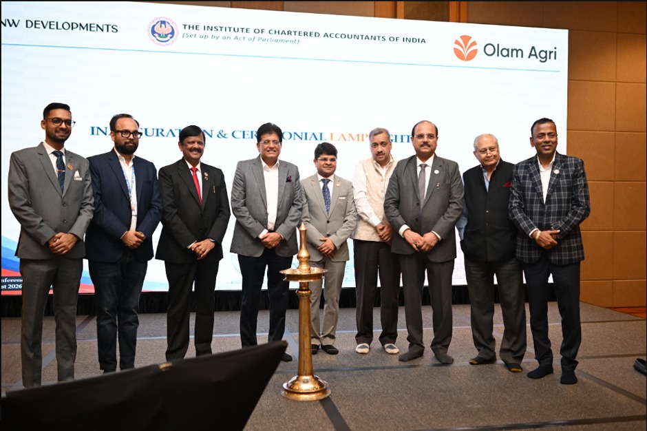 CA. Piyush Goyal, Hon’ble Minister for Commerce & Industry, inaugurated the ICAI International Conference–ASEAN on August 21, 2026, in Singapore, in the benign presence of CA. Prasanna Kumar D, President, ICAI; CA. Mangesh Kinare, Vice-President, ICAI; CA. Sanjib Sanghi & CA. Rohit Ruwatia, Central Council Members, ICAI and CA Sanjay Gattani, Chairperson, Singapore Chapter of ICAI. 